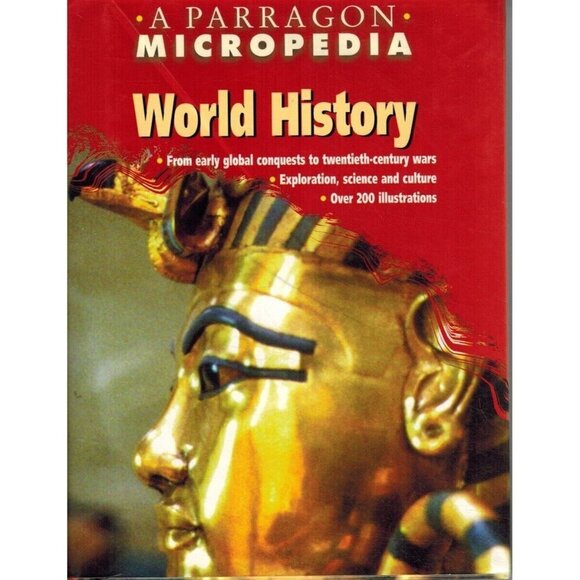 WORLD HISTORY, A PARRAGON MICROPEDIA Black, Jeremy (Ed) 1999 Hardcover Very Good - Picture 1 of 2